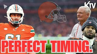 Browns Owner Jimmy Haslam LEAKED PLANS TO DRAFT this TACKLE with #6 pick to PROTECT Shedeur Sanders