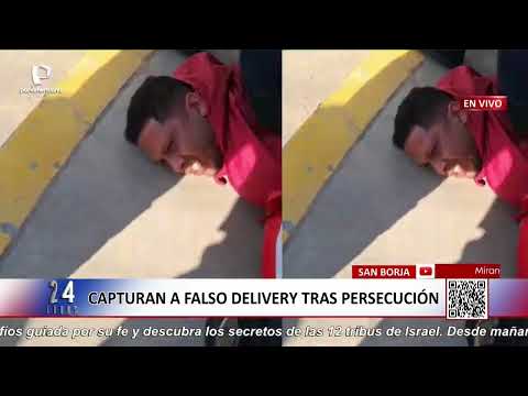 San Luis: Fake delivery driver arrested after intense chase