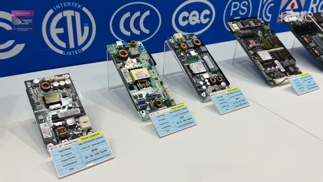 ISE 2026: Shenzhen Tranosun Electronics Technology Co Ltd Showcases TOSN-LD3249P Power Module