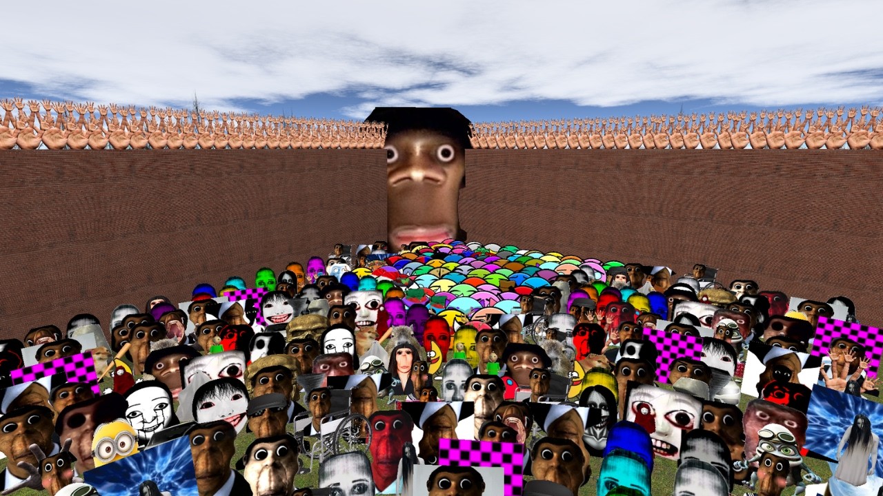 UNLIMITED HANDS 3 AUUGHH ROSALIA FIRE IN THE HOLE AND ALL BOT IN MAZE #NextBotS #GmoD