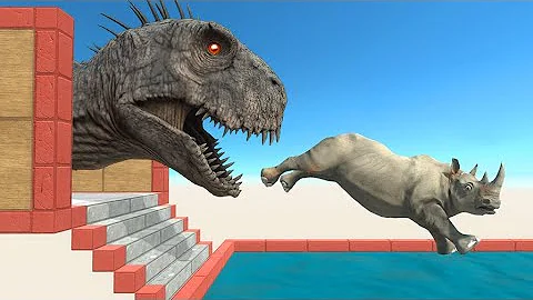 Escaping the Scorpios Rex Rex Tunnel - Animal Revolt Battle Simulator