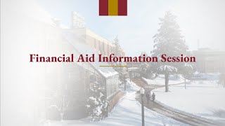 Financial Aid, Academic Advising, and Housing Information Session