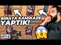 YOUTUBERLARLA DÜŞMAN TAKIMA KAMİKAZE YAPMAK?? EN HEYECANLI MAÇ!! (ÇILDIRDIK) | PUBG Mobile