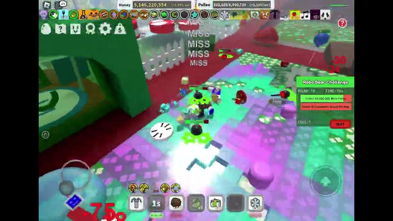 GETTING TO ROUND 10 IN ROBO BEAR CHALLENGE AND COMPLETING ROBO BEAR’S