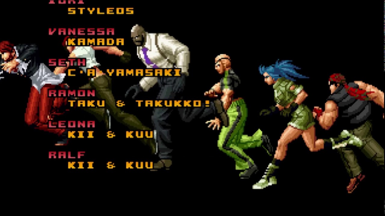 King of Fighters 2001 - Credits