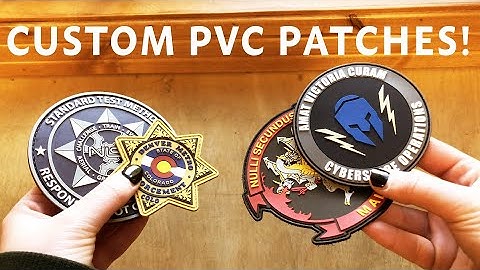 Make Your Own Custom PVC Patches!