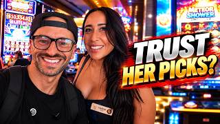 I Let an M Resort Cocktail Waitress Pick My Slot Machines!
