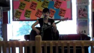 Kaki King &quot;Death Head&quot; first time acoustic at CD World Eugene 5/16/10