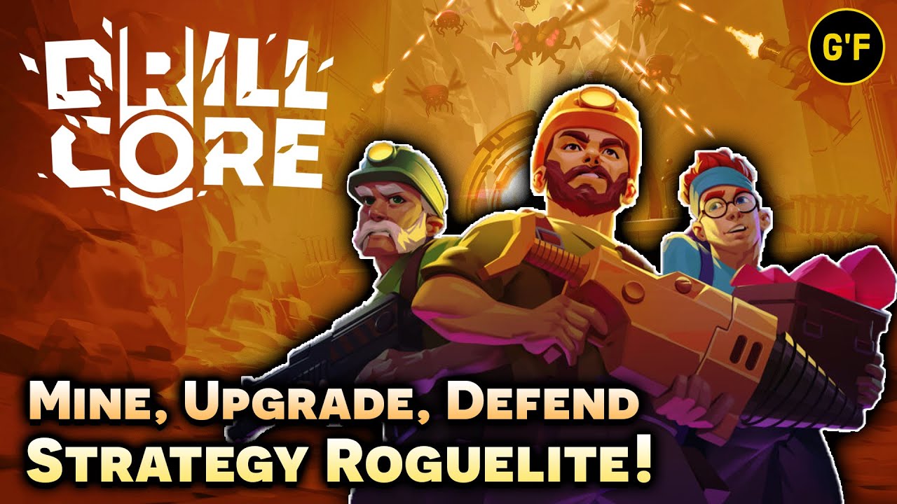 Dome Keeper & Wall World with a Dash of DRG! [ DRILL CORE ] Gameplay