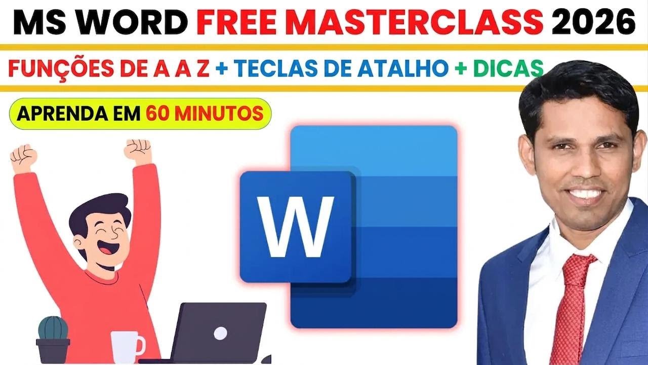 Curso Completo de Word: Do Básico ao Avançado (Aula em Português) - YouTube