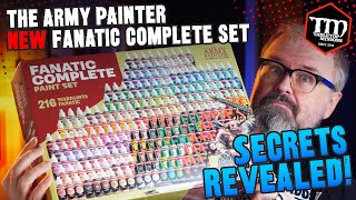 216 PAINTS! The New FANATIC COMPLETE Set from The Army Painter