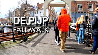 Amsterdam De Pijp, Netherlands Fall Walk  | 5k l 60 UHD (ASMR) De Pijp Sounds