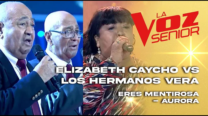 Elizabeth Caycho vs Los Hermanos Vera |Eres mentir...