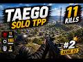🔥 PUBG PC | Taego Solo TPP Gameplay | Intense Match & Clutch Fights