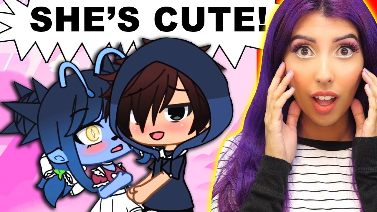 My Alien Girlfriend 👽 (Gacha Life Mini Movie Reaction ...