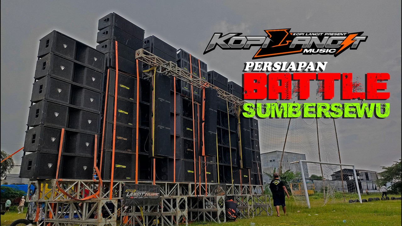 KOPI LANGIT Audio Cek Sound Persiapan Penuhi Panggilan BATTLE Dari Sumbersewu