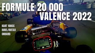 On Board Formule 20 000 KART 100CC / Valence (FR) 2022 old kart race