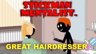 Stickman mentalist.alien.  Great Barber