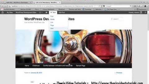 WordPress Basics   The WordPress Visual Editor Pt 2 WordPress 3 3 1