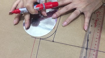 🍉1️⃣.Cách cắt quần Tây nữ ống đứng  thân trước .