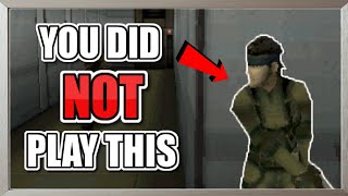 ❗ The Most Obscure METAL GEAR Game you NEVER played ❗