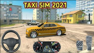 Taxi Sim 2021 🚖✨ Rolls Royce Crazy Car Ola Driving - Car Games 3D Android iOS Gameplay screenshot 4