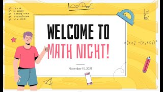 Nord Bridges Math Night 2021