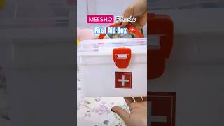 MEESHO Finds|First Aid box⛑️#meesho #meeshofinds #meeshoshopping #firstaidbox #firstaidkit