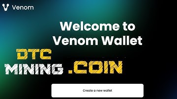 Dot Coin Mining: Venom Wallet Connection Explained