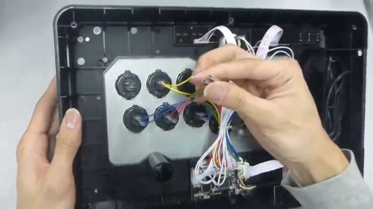 HOW TO CHANGE MAY FLASH ARCADE FIGHTING STICK BUTTON YouTube