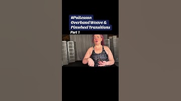 Pt1 Poi Overhand Weave & Pinwheel Transitions #poi #PoiSpinning #PoiDance #FlowArts #PoiTutorial