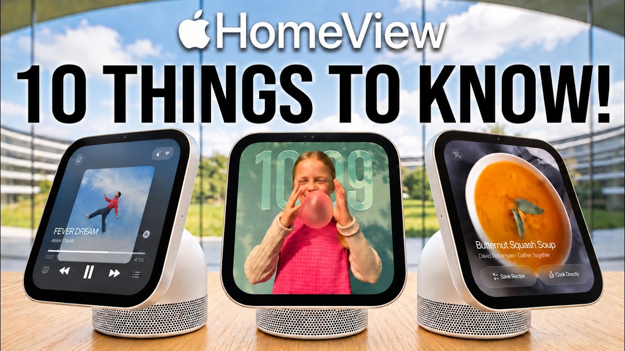 NEW Apple HomeView: 10 Things You NEED To Know BEFORE Buying!