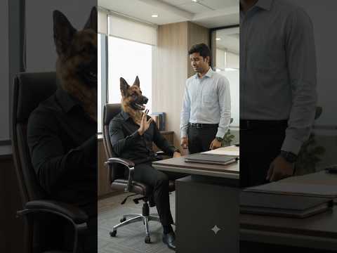 बीवी से डरता है ये कुत्ता बॉस 😂🐕 #Shorts