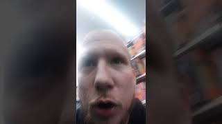 Shopping at Wal-Mart where I was followed by a secret shopper.