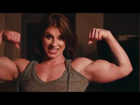 Girl Bicep sleeve destruction, women fitness and strength part 2. #fbb #muscle #bodybuilder