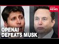 Jury rules against Elon Musk in OpenAI lawsuit