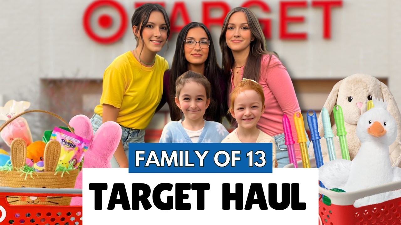 MASSIVE $940 TARGET HAUL | Family of 13 (Went Twice!)