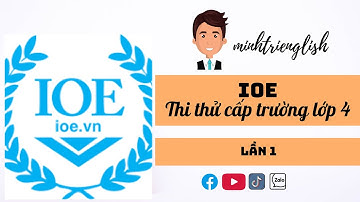 Thi thử IOE cấp trường Lớp 4| Minh Trí English