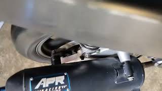 SOUNDCHECK!!! RUSI RFI175/VMAX APR Racing power pipe