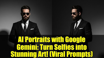 AI Portraits with Google Gemini: Turn Selfies into Stunning Art! (Viral Prompts)
