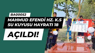 BA00052 | MAHMUD EFENDİ HZ.  K.S. SU KUYUSU HAYRATI 18