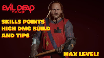 Evil Dead: The Game - Henry The Red High Damage Build - Skill Tree and tips!