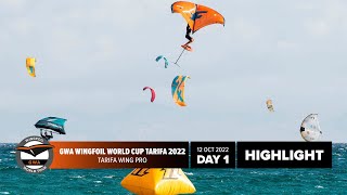 GWA Wingfoil World Cup Tarifa 2022 | Day One Highlights