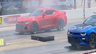 GuitarmageddonZL1's HELLION TWIN TURBO 2017 ZL1 makes its first EVER Pass! (Low Boost)