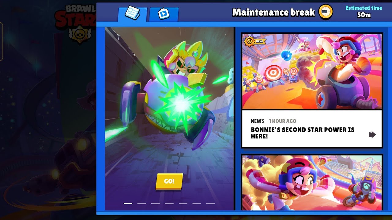 Maintenance Break Live ( Brawl Stars) YouTube