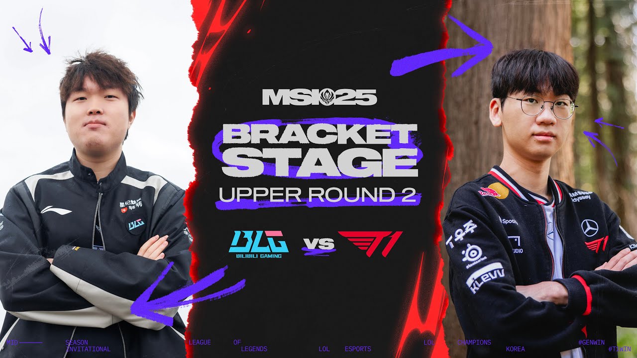 BLG vs T1 매치 하이라이트 | 승자조 2라운드 | 07.06 | MSI 2025