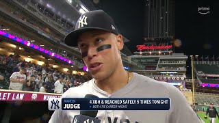 Aaron Judge leads Yankees in win over Twins