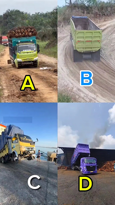 WOW ‼️Ada Truk Sawit,Truk Pasir,Truk Oleng,Fuso Jemping ⁉️ #truck #automobile #trukoleng #dumptruck