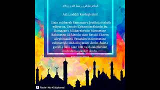 Ramazan-I Şeri̇fi̇ni̇zi̇ Tebri̇k Ederi̇z 11 Ayin Sultani Ramazan Hoşgeldi̇n