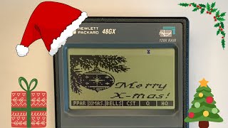 HP 48G Plays Jingle Bells